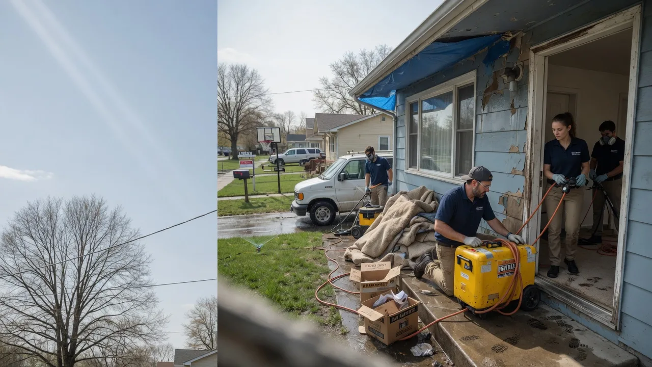 Basement Flood Cleanup in Monroe, IN near me
